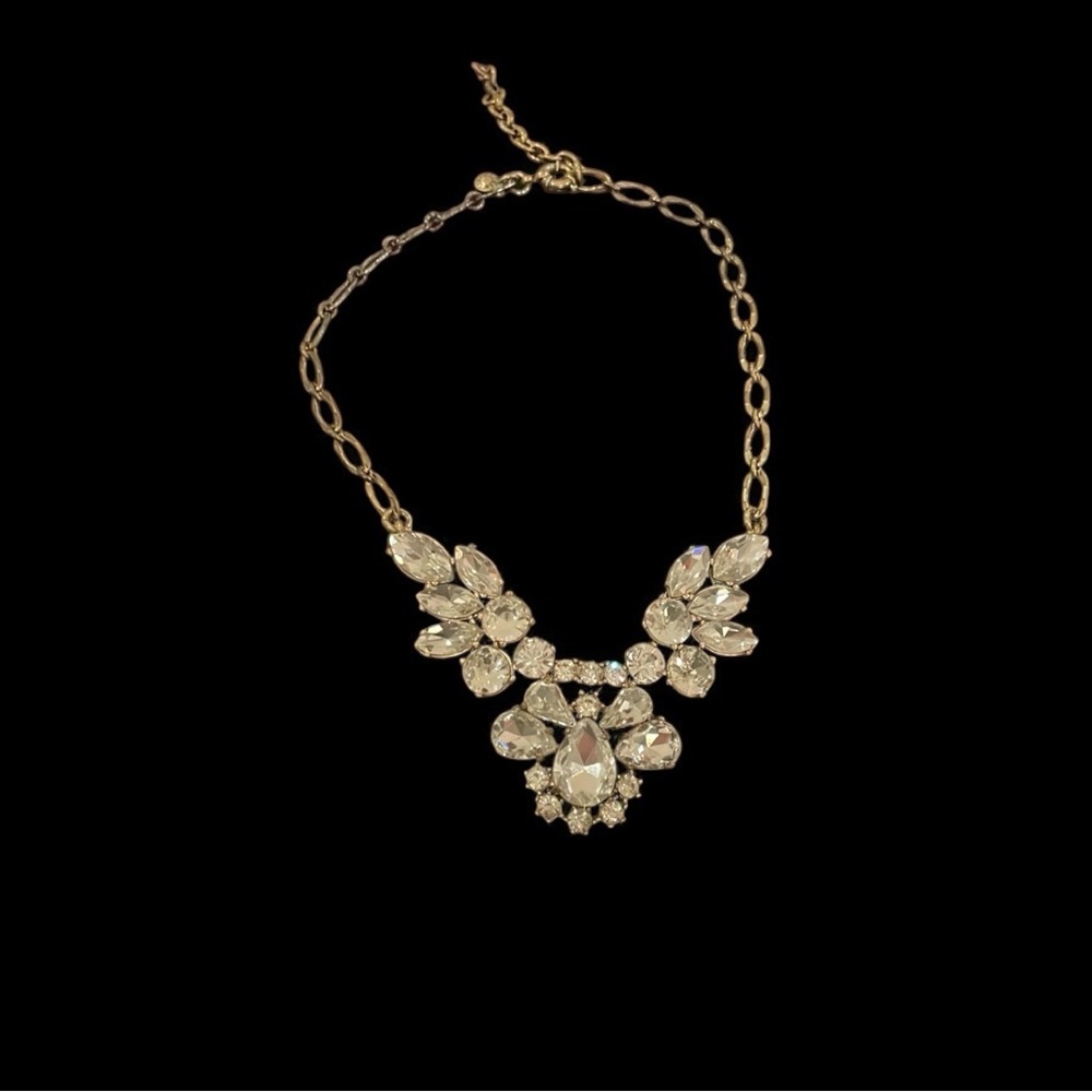 Elegant Gold Glittery J. Crew Necklace